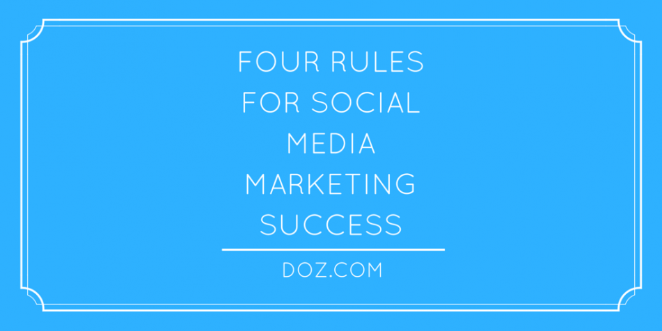 social media marketing rules feature