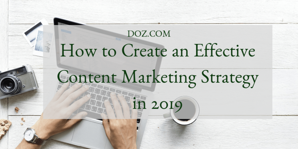 create a content marketing strategy