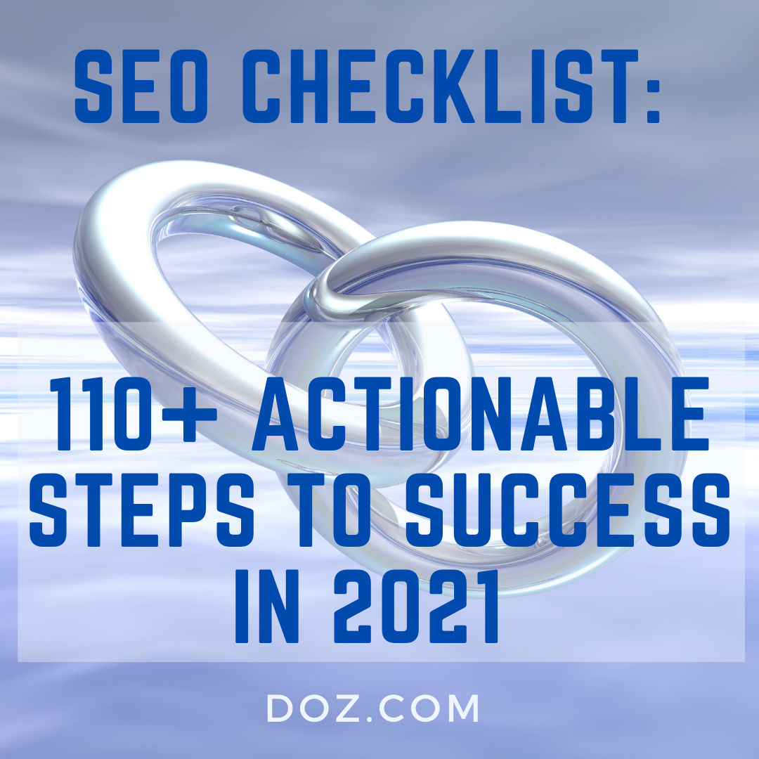 SEO Checklist 110+ Actionable Steps To Success in 2021 pic
